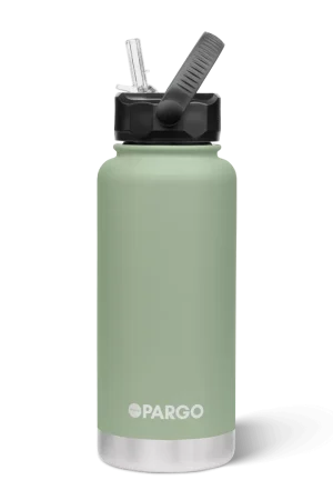 950mL Insulated Bottle w/ Straw Lid