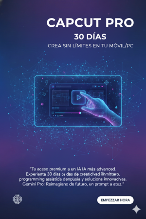 Capcut pro 30 días