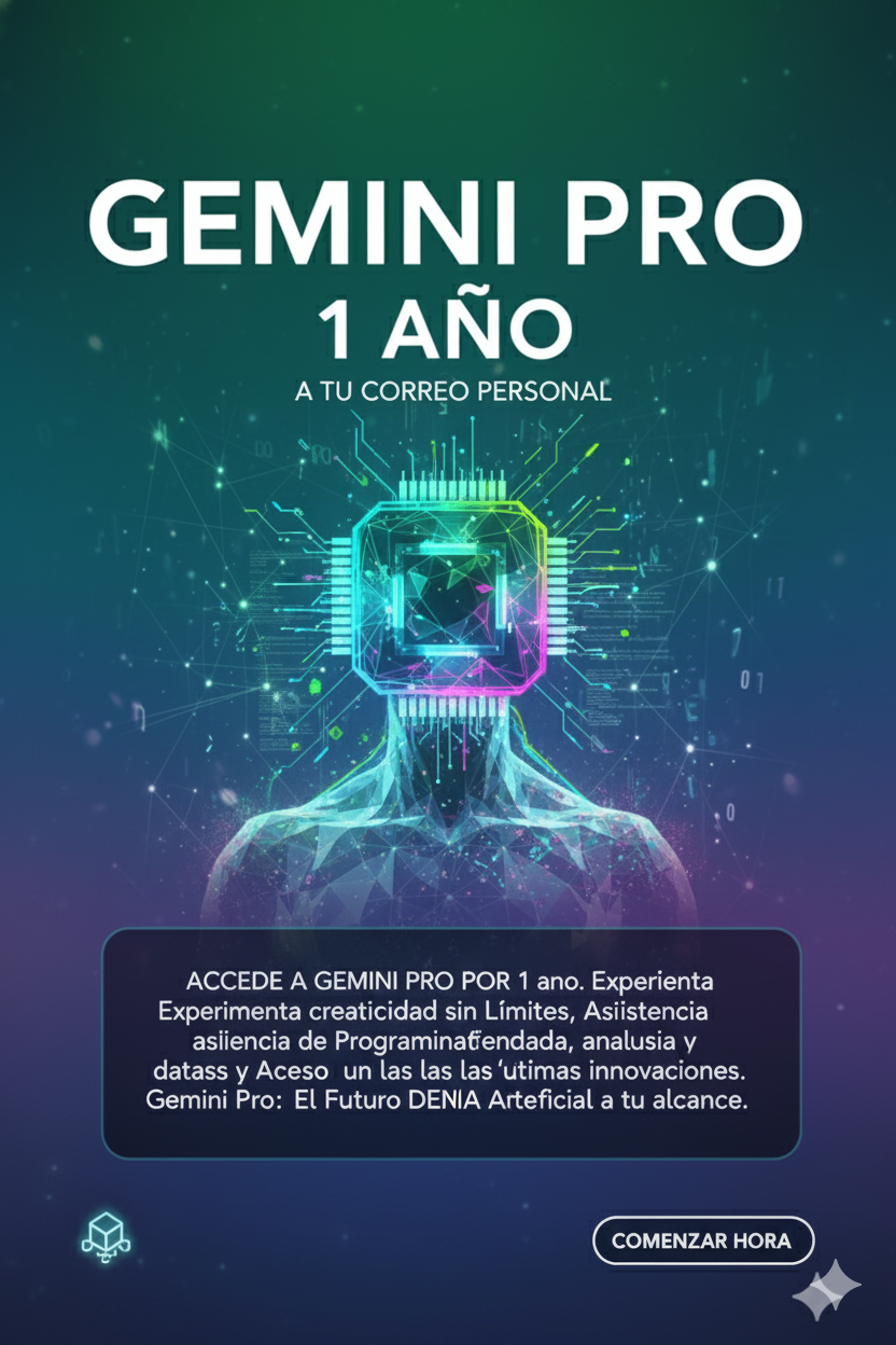 Gemini pro 1 año