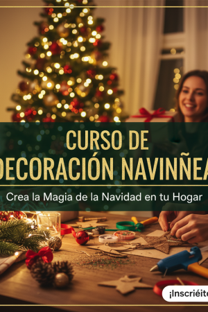 Curso Decoración navideña
