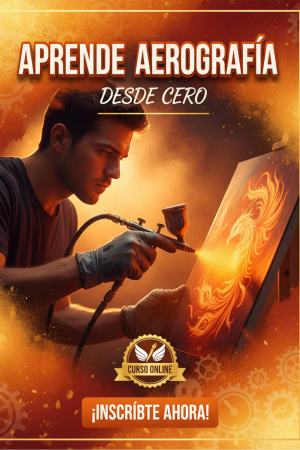 Aprende aerografía desde cero
